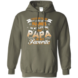 A Lot Of Names But Papa Is My Favorite - Hoodie 8 oz